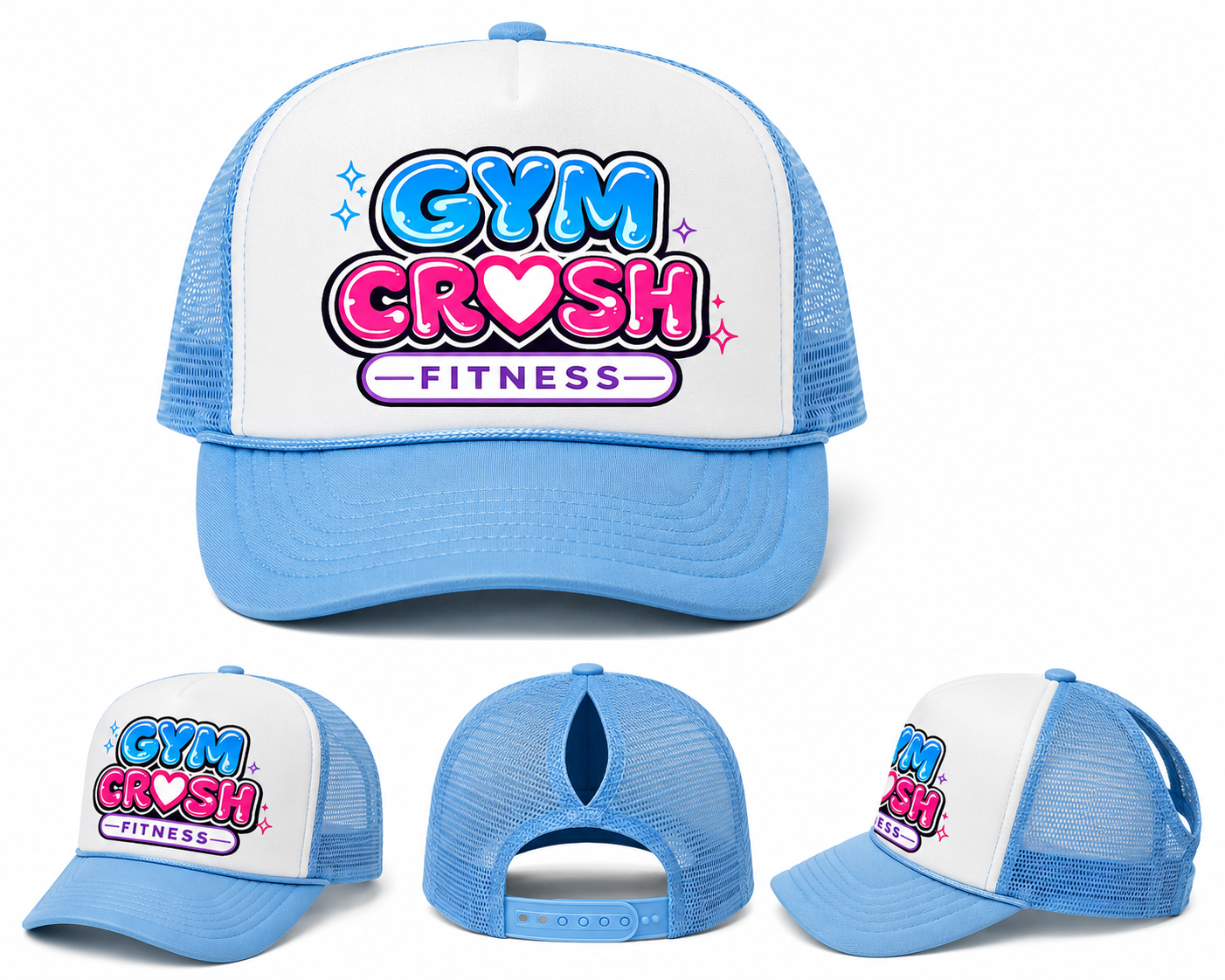 PONYTAIL TRUCKER HAT