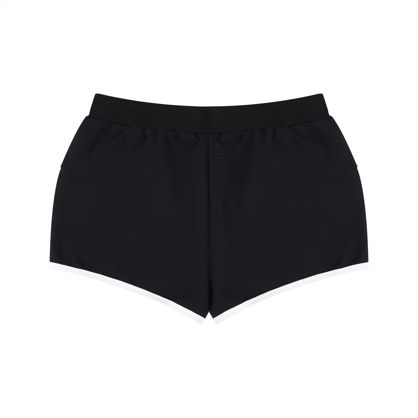 Women's Retro Contrast Binding Shorts
