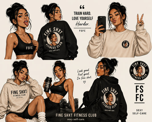 FINE SHXT FITNESS CLUB | Crewneck