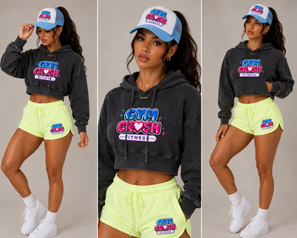 CRUSH | Crop Hoodie