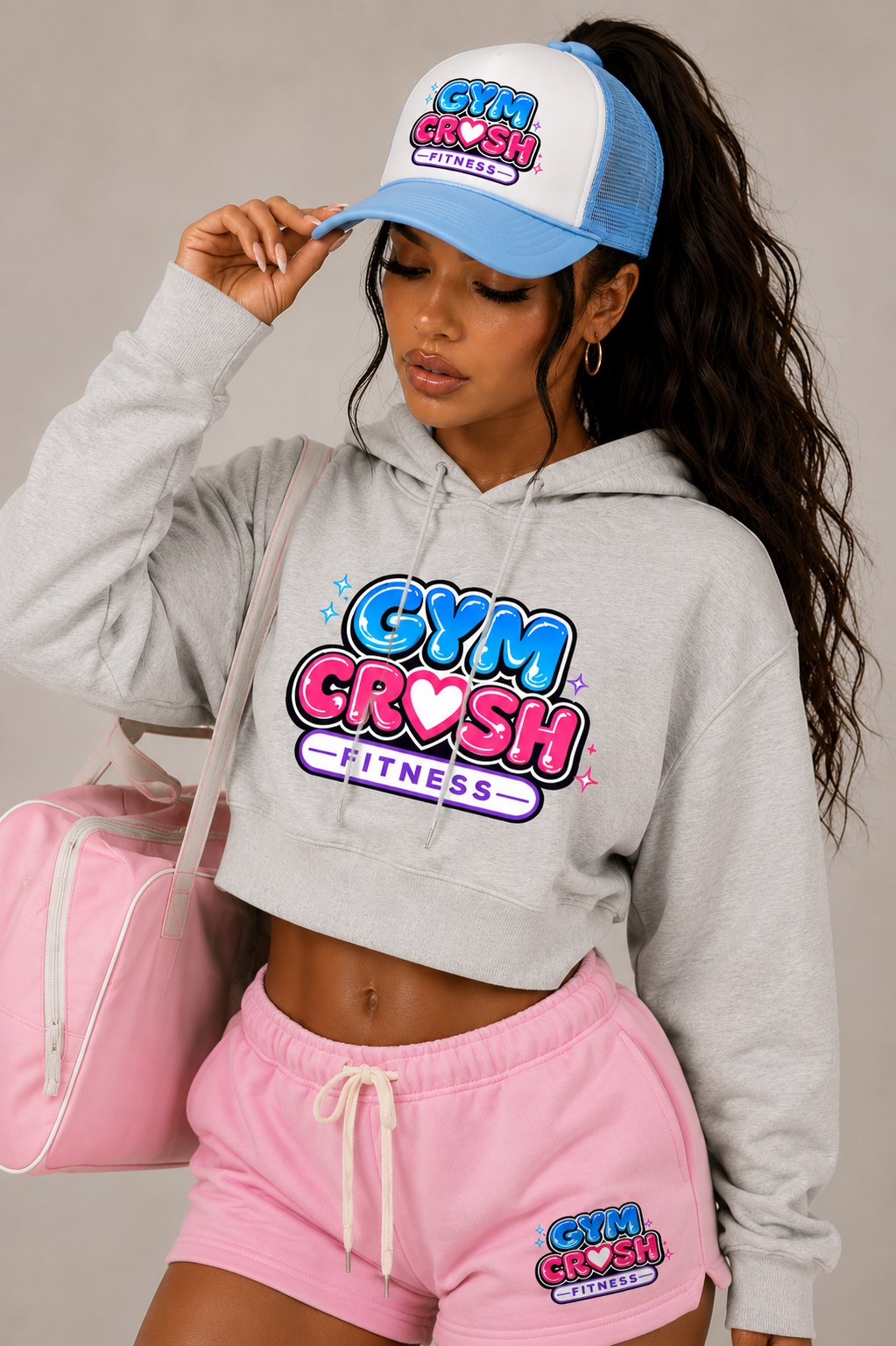 Essential Cropped Hoodie