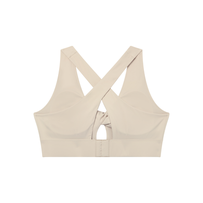 FINE SHXT FITNESS CLUB | Twist-Front Sports Bra