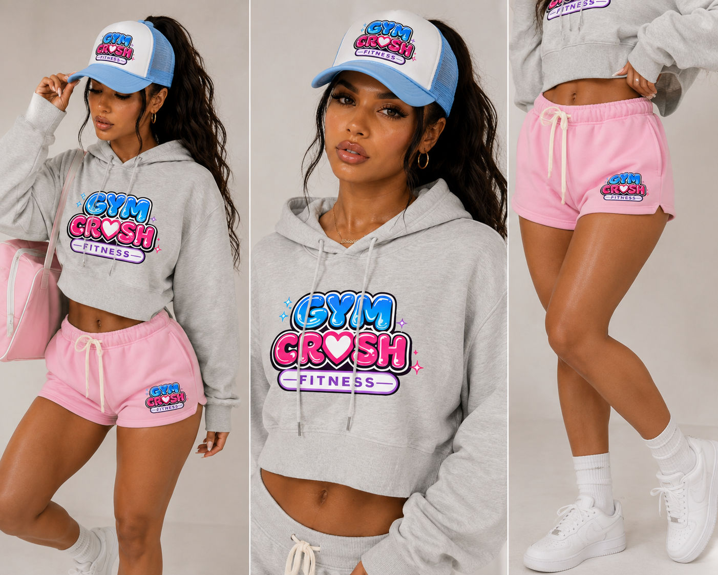 Essential Cropped Hoodie