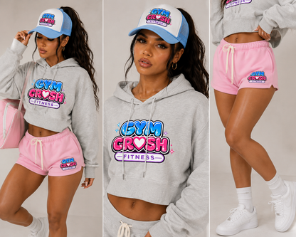 Essential Cropped Hoodie