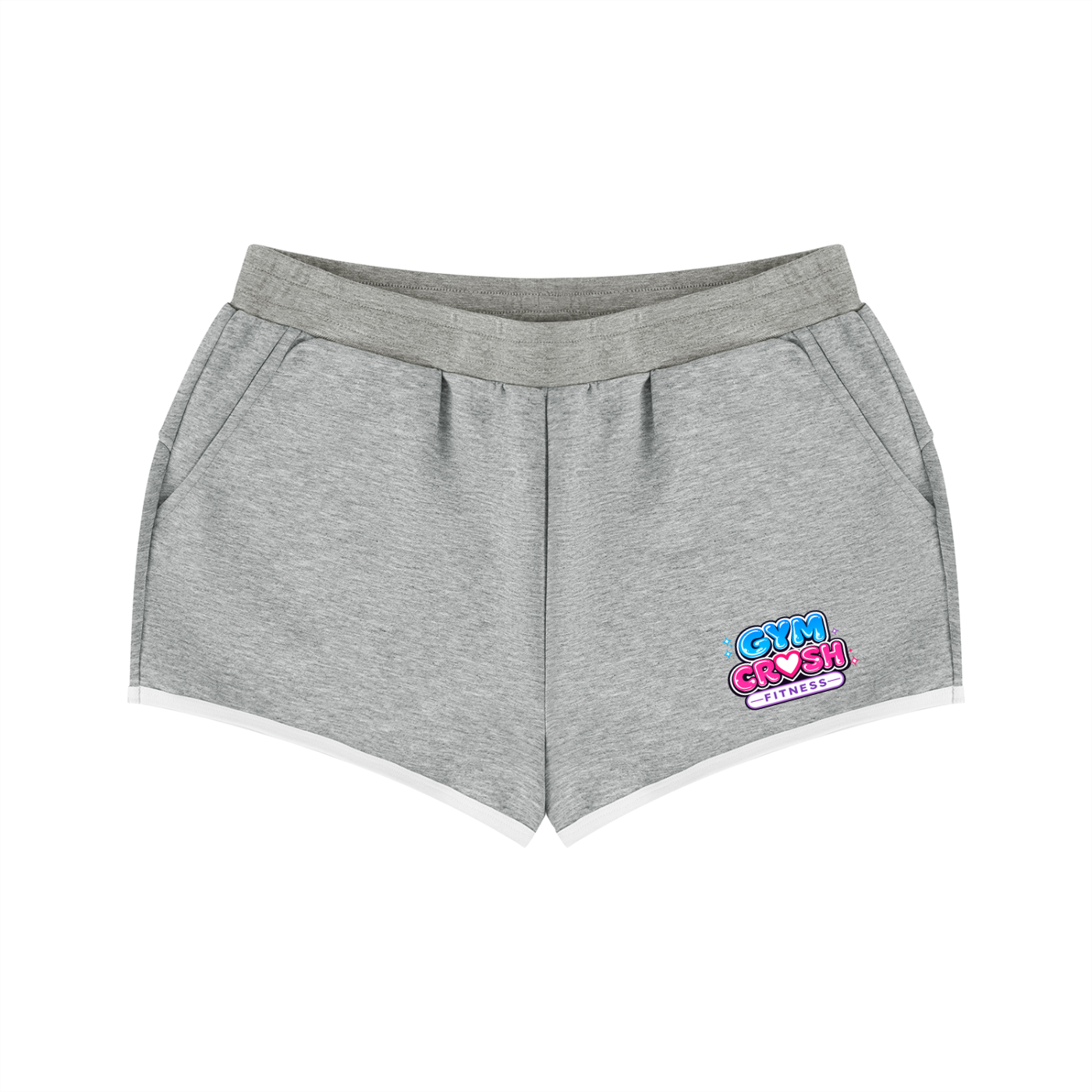 Women's Retro Contrast Binding Shorts